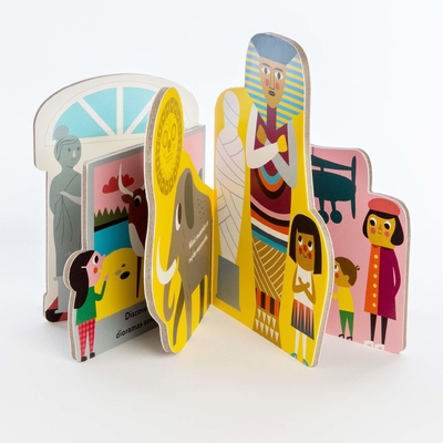 Perfect genaaid bindend kinderkartonboek afdrukken museumkartonboek