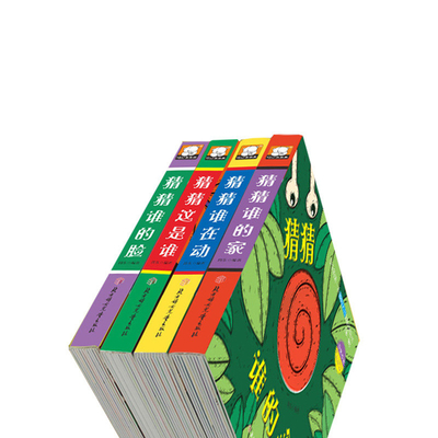Hardshell Board Dong Dong Book Voice Boekaanpassing voor vroege educatie