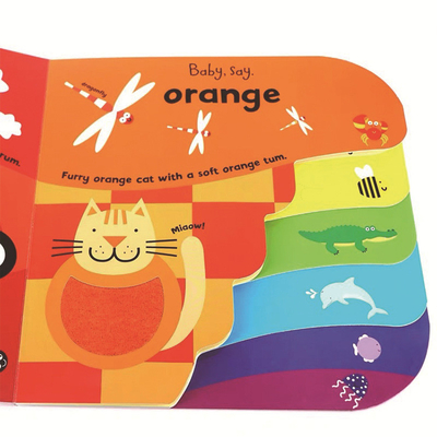 Atypia Board Book voor kinderen afdrukken van Engelse verhalenboeken voor vroeg onderwijs