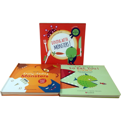 Monster Series Engelse prentenboeken voor kinderen, kartonnen boeken voor kinderen