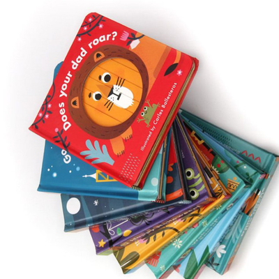 Engelse kinderen Kartonnen boekdruk Kartonnen boekdruk 6.5&quot;X6.5&quot; 7&quot;X7&quot; 8&quot;X8&quot;