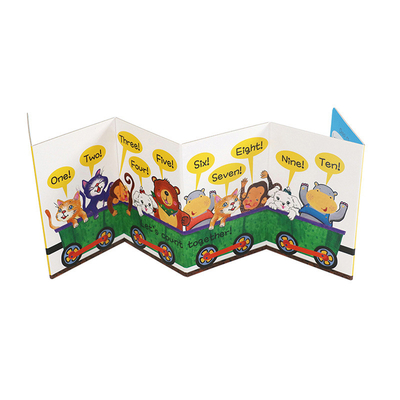 Kinderfotobord Boekdruk Verlichting Cognitieve puzzel Prentenboek