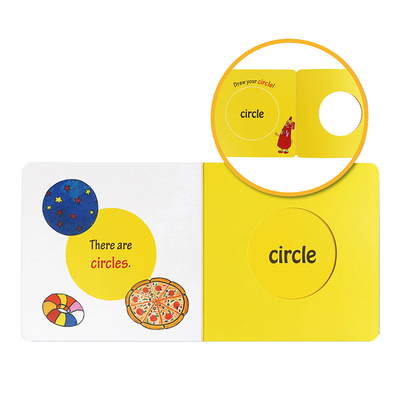 Kinderfotobord Boekdruk Verlichting Cognitieve puzzel Prentenboek