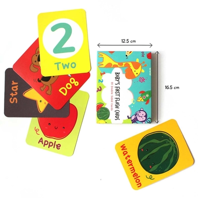 CCNB Kraft Paper Educatieve Flash Card Activiteit Flashcards voor 8-jarigen