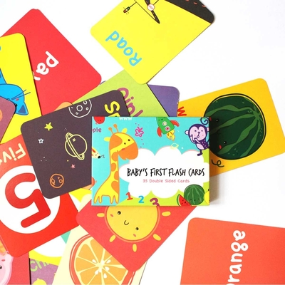 CCNB Kraft Paper Educatieve Flash Card Activiteit Flashcards voor 8-jarigen