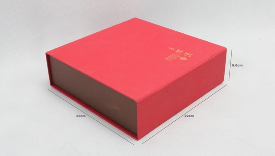 Op maat gemaakte stijve kartonnen doos met dubbele lade Gecomprimeerde thee geschenkdoos