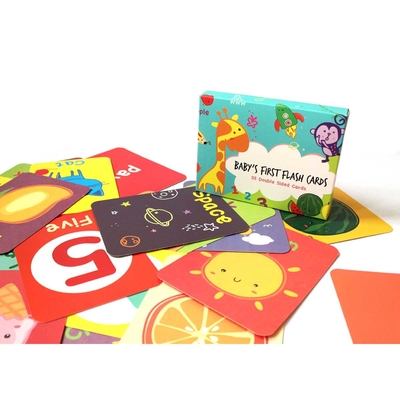 100% FSC-papier Custom Flash Card OEM yogakaarten voor volwassenen