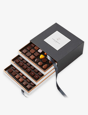 Nine Grids Chocolade Stijve Kartonnen Doos Food Grade Multi Grid Lade Opbergdoos