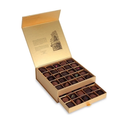 Nine Grids Chocolade Stijve Kartonnen Doos Food Grade Multi Grid Lade Opbergdoos
