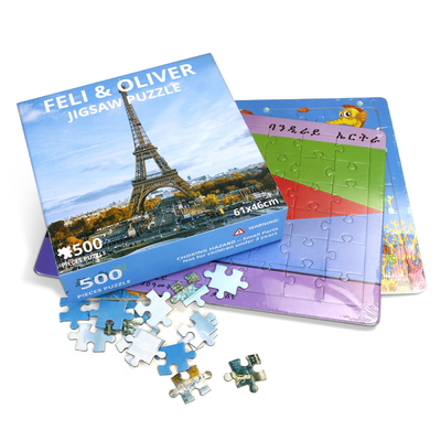 Kids Montessori Educatief Speelgoed Aangepaste Legpuzzels Houten Wereldkaart Legpuzzel