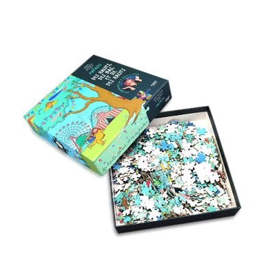 Kids Montessori Educatief Speelgoed Aangepaste Legpuzzels Houten Wereldkaart Legpuzzel