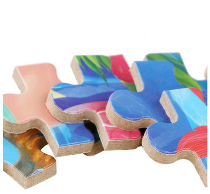 3D houten milieuvriendelijke aangepaste legpuzzels Cartoon kinderen legpuzzel