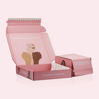 Pantone Color Mailer Verzenddoos Glans Mat Lamineren Gekleurde Mailer Boxen