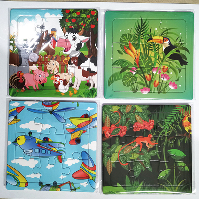 Creatieve doe-het-zelf educatieve puzzels voor kinderen vanaf 5 jaar