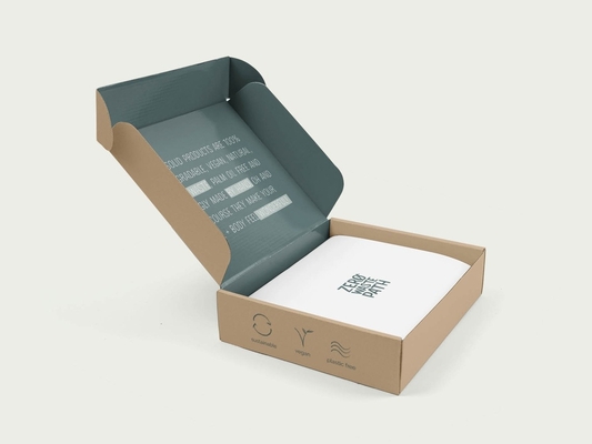 Kraftpapier Mailer verzenddoos ISO9001 op maat gemaakte geschenkdoos