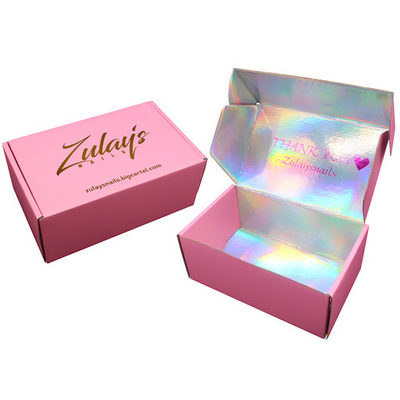 Laser Custom Mailer verzenddoos CMYK-kleurenkarton schoenendozen