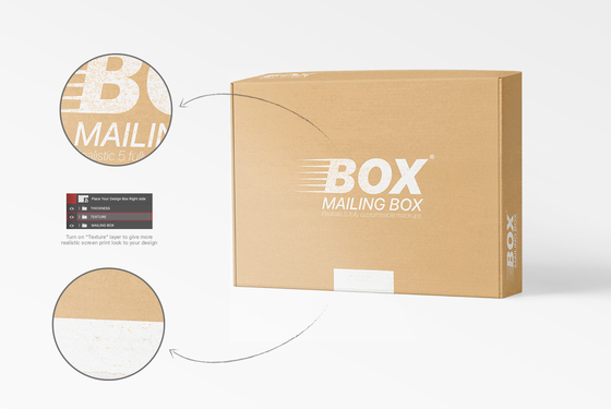 Zeefdruk Mailing Schoenendoos Custom Printing Express Gift Box