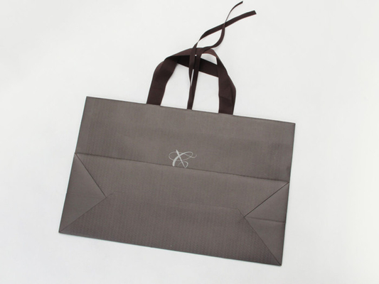 Zeefdruk Gepersonaliseerde papieren tassen Formele kleding Luxe papieren tassen