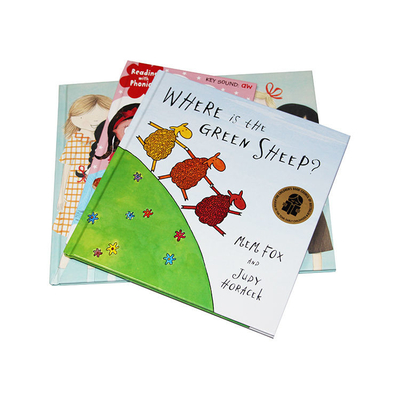 Full colour kind hardcover boek afdrukken 157gsm kunst papier boek afdrukken