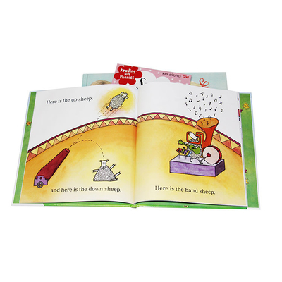 Full colour kind hardcover boek afdrukken 157gsm kunst papier boek afdrukken