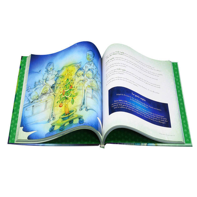 Full colour kind hardcover boek afdrukken 157gsm kunst papier boek afdrukken