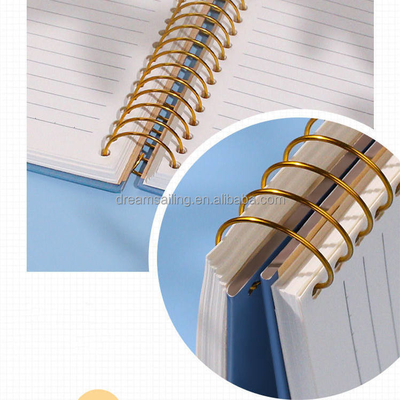 A4 A5 A6 B5 Onderwerp blanco omslagnotitieboekje 128 g/m² 140 g/m² dik spiraalvormig notitieboek