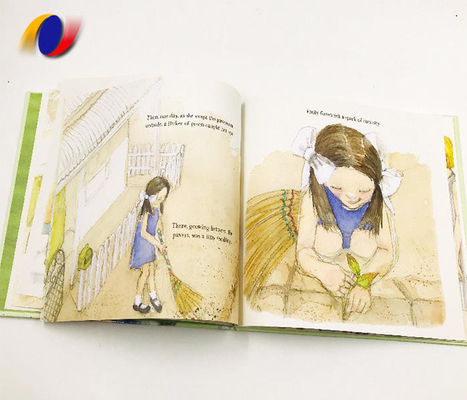 Engelstalige educatieve kinderboeken in kleur Aangepaste kinderboekdrukservice