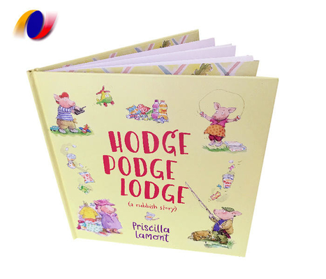Engelstalige educatieve kinderboeken in kleur Aangepaste kinderboekdrukservice