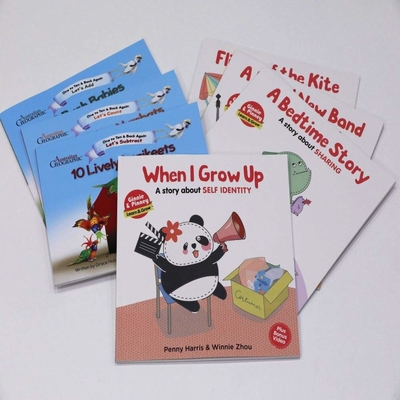 ISO9001 Gigo Kids Book Printing Hardcover Engelse verhalenboeken voor kinderen