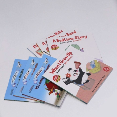 ISO9001 Gigo Kids Book Printing Hardcover Engelse verhalenboeken voor kinderen