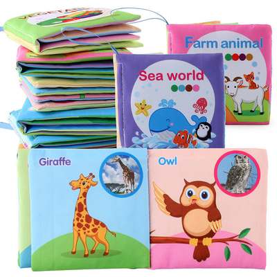 Montessori-speelgoed Zintuiglijke boeken voor pasgeborenen Basic Life Skills Activity Books For 18 Month Olds