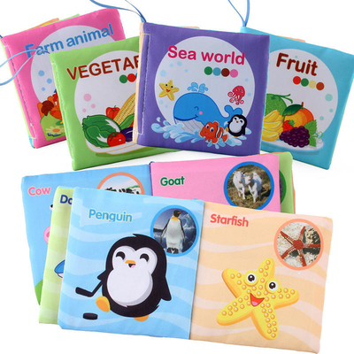 Montessori-speelgoed Zintuiglijke boeken voor pasgeborenen Basic Life Skills Activity Books For 18 Month Olds