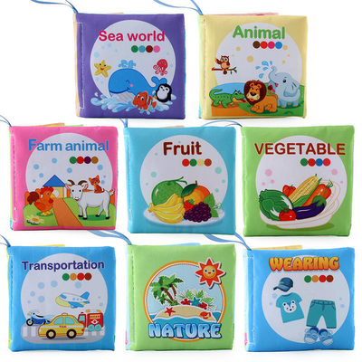 Montessori-speelgoed Zintuiglijke boeken voor pasgeborenen Basic Life Skills Activity Books For 18 Month Olds