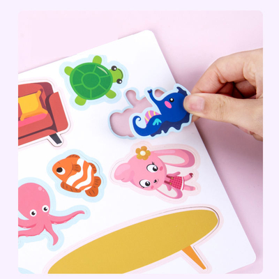 Preschool Early Learning Peuter Activiteitenboek Kinderen Bordboek 6&quot;X6&quot; Tot 10&quot;X10&quot;