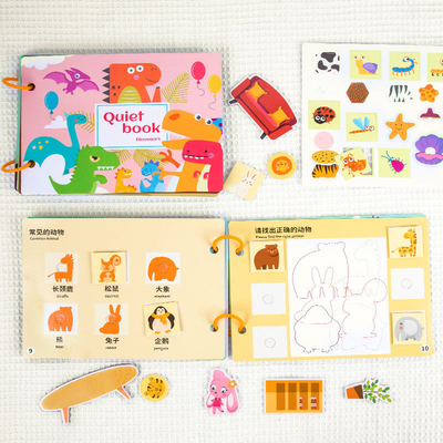 Preschool Early Learning Peuter Activiteitenboek Kinderen Bordboek 6&quot;X6&quot; Tot 10&quot;X10&quot;