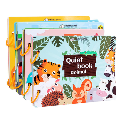 Preschool Early Learning Peuter Activiteitenboek Kinderen Bordboek 6&quot;X6&quot; Tot 10&quot;X10&quot;