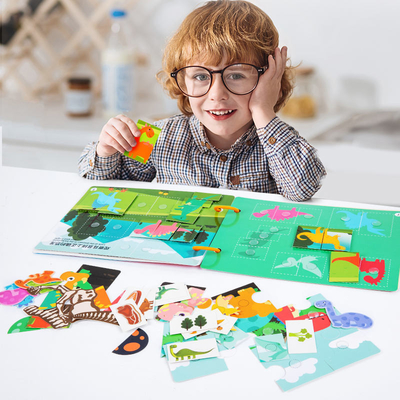 Preschool Early Learning Peuter Activiteitenboek Kinderen Bordboek 6&quot;X6&quot; Tot 10&quot;X10&quot;