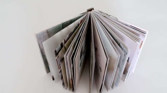 A3 A4 A5 Bulk Hardcover Magazine Publishing Kunstfotoboek afdrukken