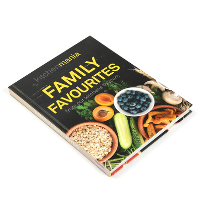 Aangepaste hardcover boek afdrukken Familie favoriete kok Receptenboek afdrukken