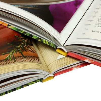Aangepaste hardcover boek afdrukken Familie favoriete kok Receptenboek afdrukken