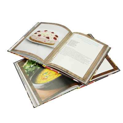 Aangepaste hardcover boek afdrukken Familie favoriete kok Receptenboek afdrukken