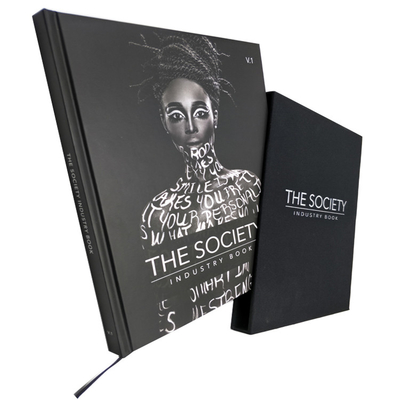 Fancy Paper Softcover Boekdruk Album Hardback Fotoboek Offsetdruk