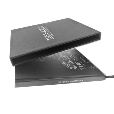 Fancy Paper Softcover Boekdruk Album Hardback Fotoboek Offsetdruk