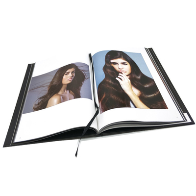 Fancy Paper Softcover Boekdruk Album Hardback Fotoboek Offsetdruk