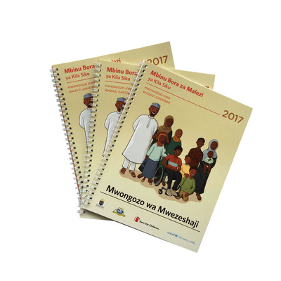 Spiraalgebonden educatief leerboek 100gsm 120gsm 140gsm Hardcover Paperback boek