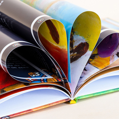 OEM ODM Fancy Hardcover boekdruk Perfect gebonden boekdruk