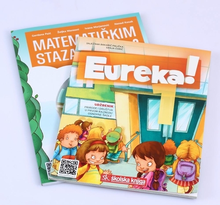 Spiraalgebonden educatief handboek 128 g/m² 140 g/m² 157 g/m² Paperback afdrukservice