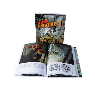 ISO9001 Softcover boek afdrukken Fullcolor aangepaste stripboek afdrukken