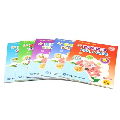 OEM ODM Softcover boek afdrukken Kinderen leerboek afdrukken