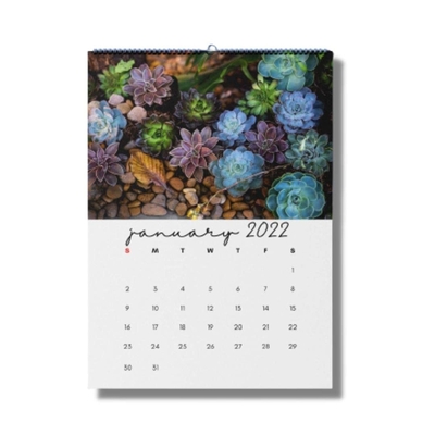Mat lamineren bureaukalender afdrukken 600-1000gsm maandelijkse wandkalenders